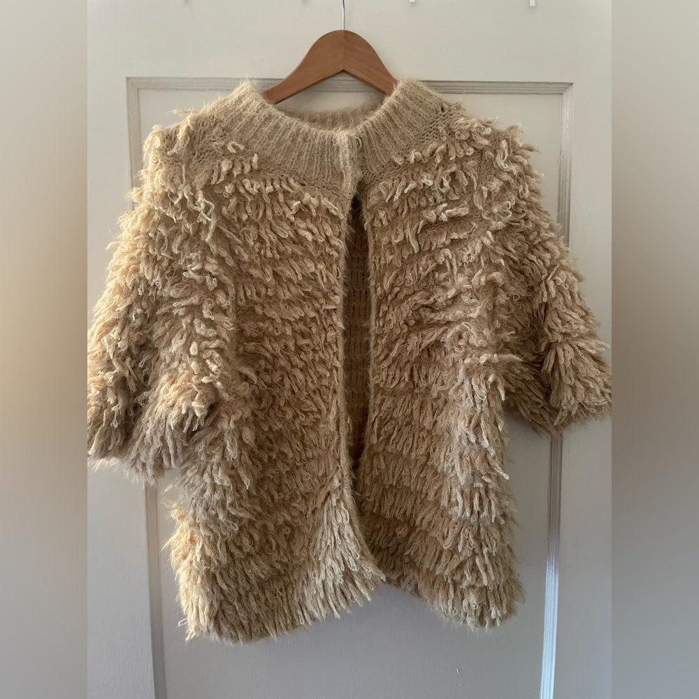 Anthropologie Knitted & Knotted Sweater Jacket